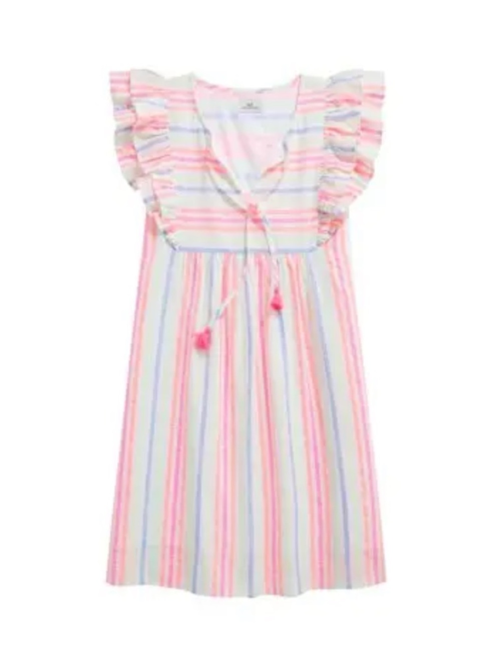 Vineyard Vines Women’s Fluorescent Striped Mini Dress Medium